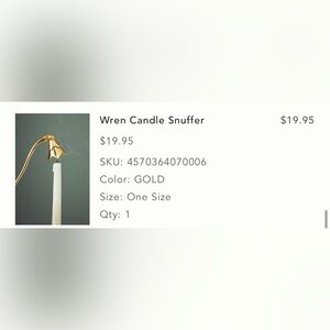 Candle snuffer
